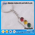 New products custom made traffic light keyring traffic tools key chain for promotion